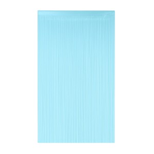 CORTINA METALIZADA CELESTE BEBE PASTEL 1x2mts